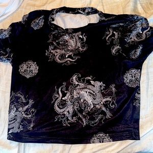 Dragon crop top